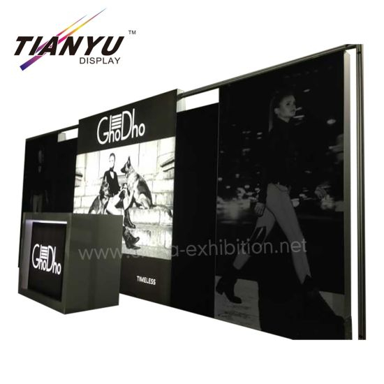 3X6m (10X20FT) Trade Show Exhibition Modular Booth Backdrop Display Stands