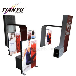 Aluminum Booth Display for Promotion Clothes Exhibition Stand