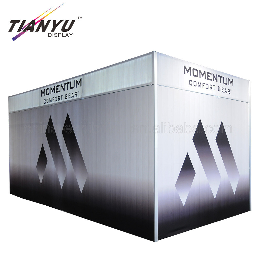 10X20FT China Supplier Cheap Trade Show Aluminum Modular Exhibition Booth Design