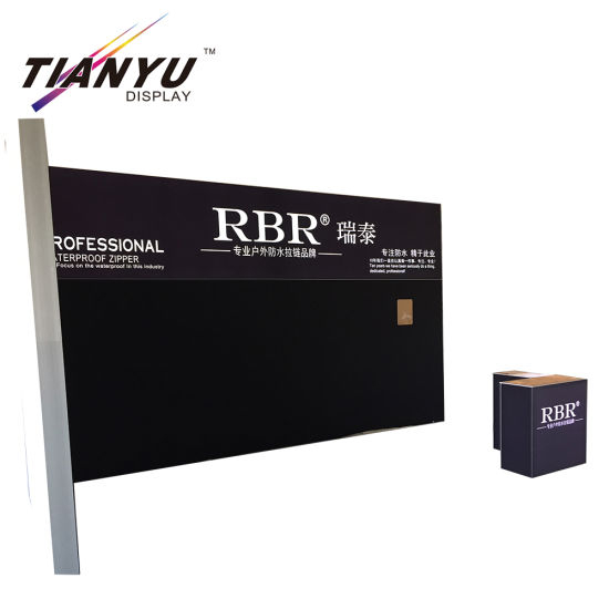 Easy Set up and Custom Design Trade Show Portable Aluminium Exhibition Booth with Your Logo Printing