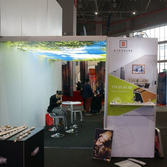 Modular Light Weight Exhibition Booth Material in Aluminum