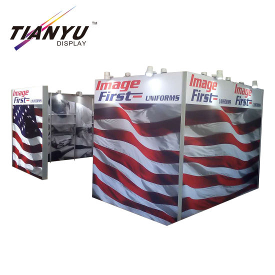 High Quality quick installation aluminum 3x6m 10x20ft Trade Show clothing exhibition stand