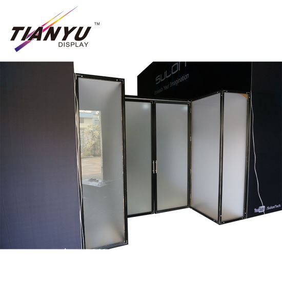 Aluminum Profile Exhibition Booth Designs / Trade Show Exhibits / Banner Stands