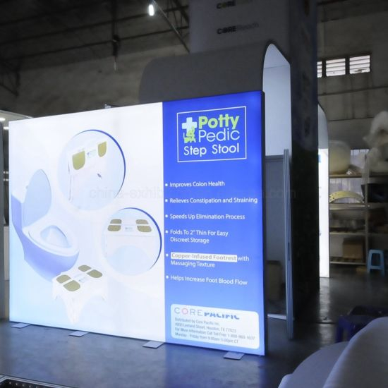 Multipurpose Standard Aluminium Advertising Display Exhibition Booth Design