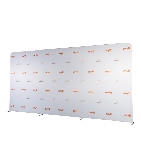 Aluminum Stretch Trade Show Exhibit Fabric Tension Backdrop Display