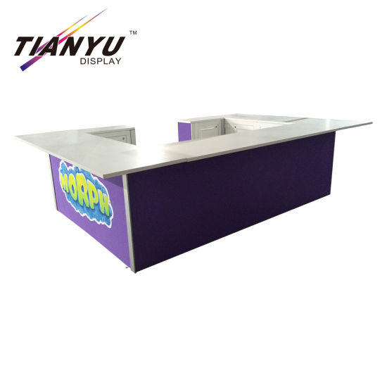 Hot Sale & Flexible Advertising Promotion Table, Exhibition Promotion Counter, Promotor Promotion Table