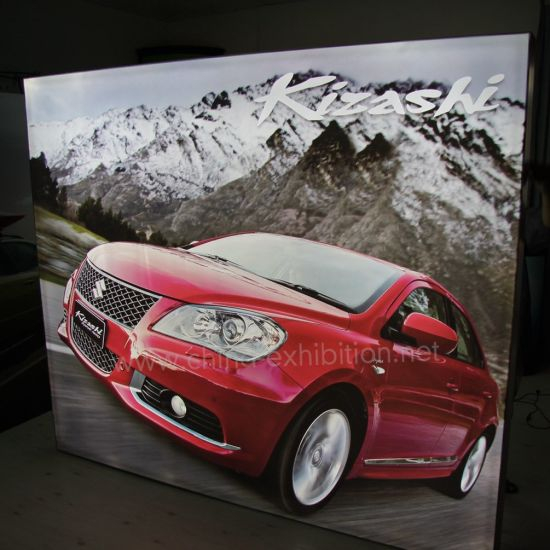 Fabric Light Box Supplier 65mm 80mm 120mm 140mm LED Backlit Silicone Edge Graphics Lightboxes