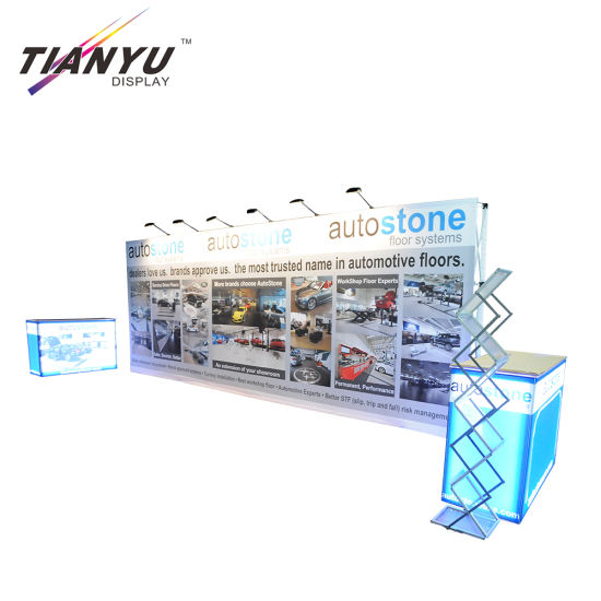 Custom Printing Pop up a Frame Sign Exhibition Banner Vertical Advertising Folding Pop up Banner