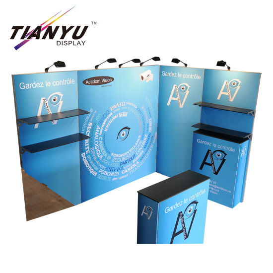 Hot Aluminum 10*20feet Exhibition Booth Design for Sale