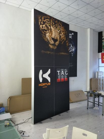 Aluminum Frame Advertising Backlit Textile Led Light Box