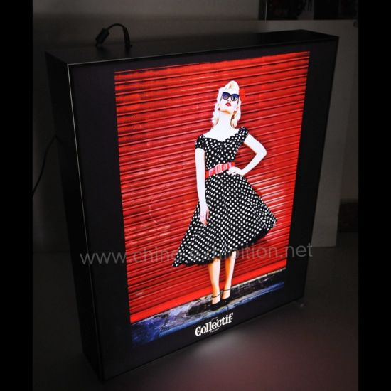 Hanging Aluminium Display Frames Lightbox Advertising LED Light Box for Sale