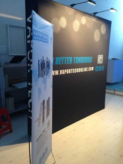 High Quality Curved Trade Show Pop up Display Banner Stand