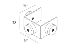 90 degrees 3 ways connector