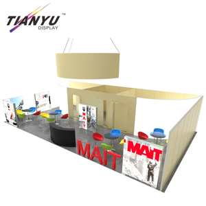 10x20ft/10x30ft Changeable Trade Show Display Stand With Graphic Designing