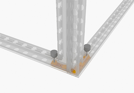 Small 90 Degrees Connector