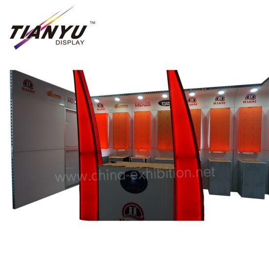 10X20 Modular new 3d wall design Aluminum Booth Exhibition Display for expo Show