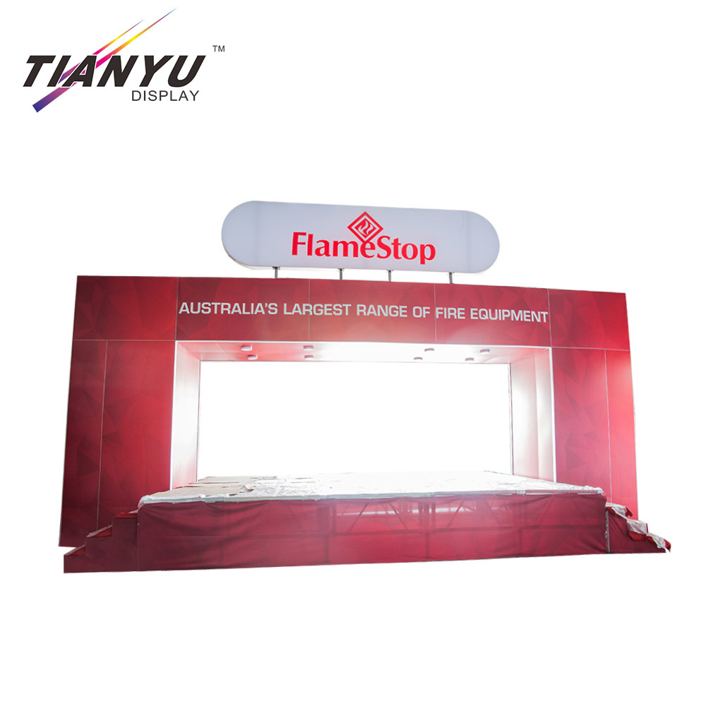 Aluminum Standard Exhibition System Trade Show Display Booth