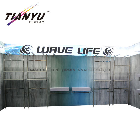 3X9 Custom Printed Stand Portable Exhibition Equipment Trade Show Portable Exhibition Booth