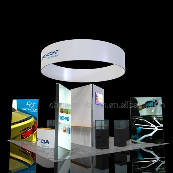 20FT Custom Exhibition Booth Trade Show Stand Design Used for Jiangmen International Exhibition Center