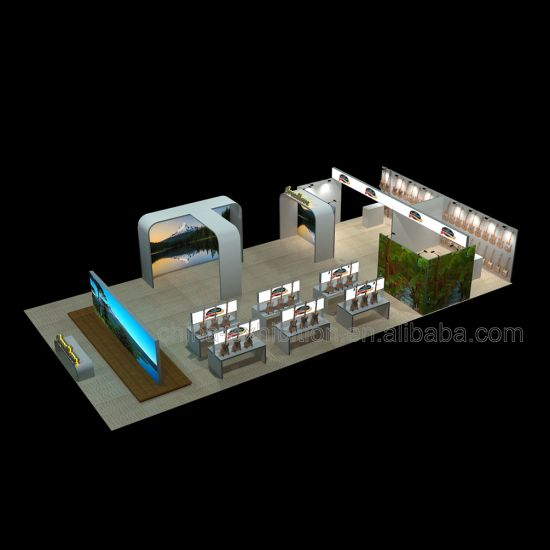 Wholesale Portable Modular Trends 5X10m Guitar Trade Show Standard Exhibition Display Booth