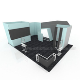 Modular Easy Set up Exceptional Quality Custom Printing Reusable LED Panel Exhibition Booth Stand