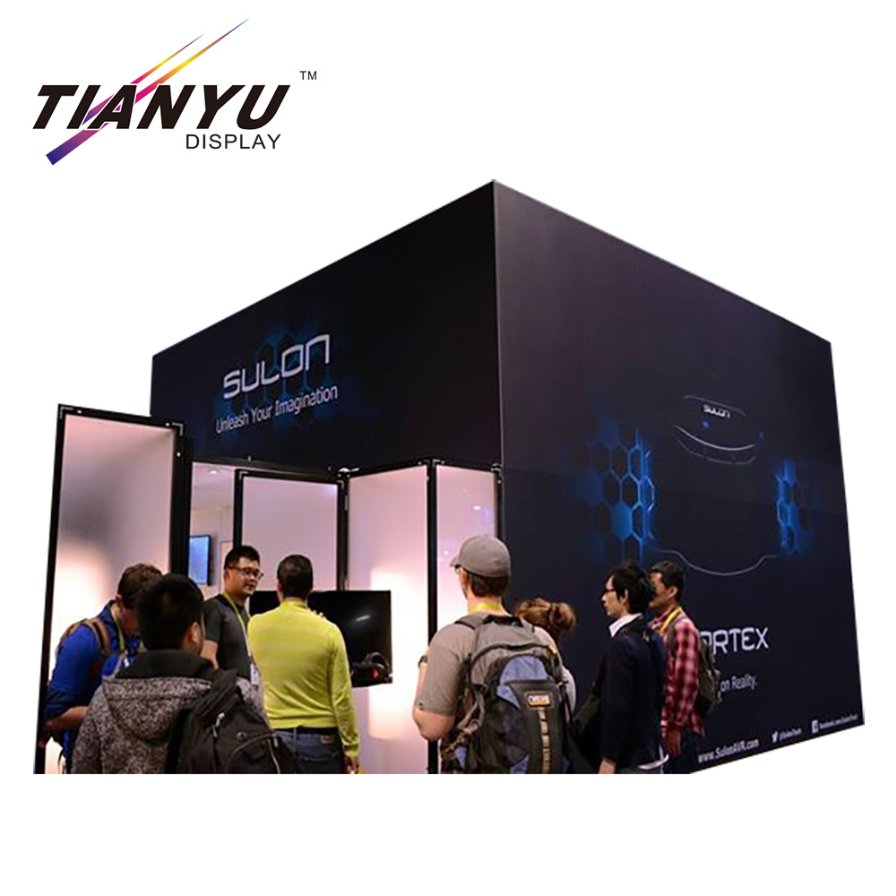 Aluminum Profile Exhibition Booth Designs / Trade Show Exhibits / Banner Stands