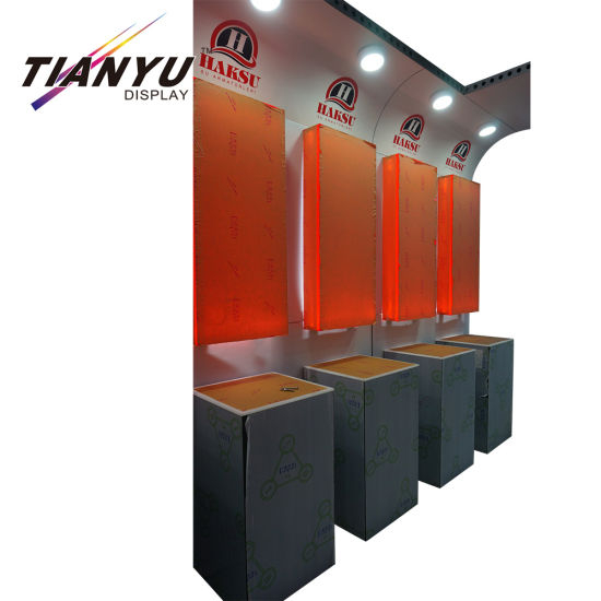 High quality portable easy set up Aluminum standard exhibition partition booth 