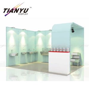 High Quality Backlit Fabric 10X20 Trade Show Display Booth for Exhibition Stand Factory 