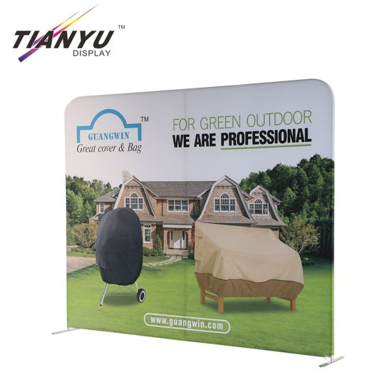 Tension Fabric Exhibition Booth 3X3 Aluminum Portable Tension Fabric Display