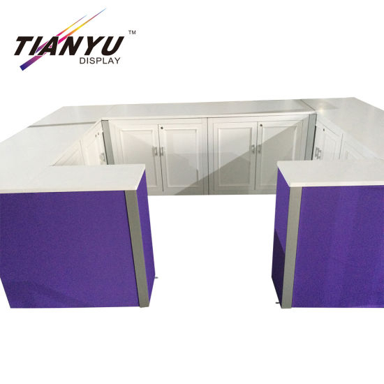 Hot Sale & Flexible Advertising Promotion Table, Exhibition Promotion Counter, Promotor Promotion Table