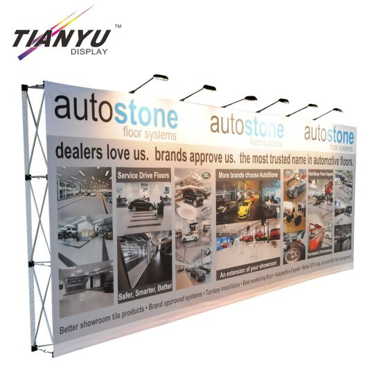 Custom Printing Pop up a Frame Sign Exhibition Banner Vertical Advertising Folding Pop up Banner