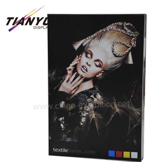 Aluminum Profiles LED Light Display Picture Seg Frame Single-Sided Frameless Fabric Light Box