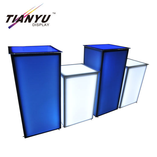 Exhibition Aluminum Promotion Counter, Table Display Counter