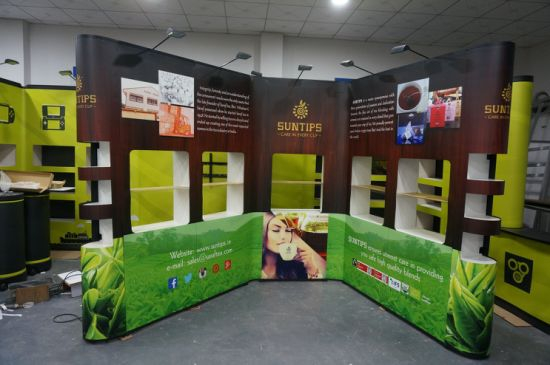 China Suppliers Supermarket Equipment Custom Floor Standing Pop up Cardboard Display Stand for Cosmetics Product