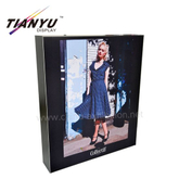 China Clothing Store Wall Decoration Advertising Slim LED Light Box