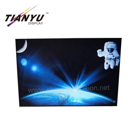 Textile Fabric Frameless Advertising Display LED Backlit Lightbox for Window Display Advertising