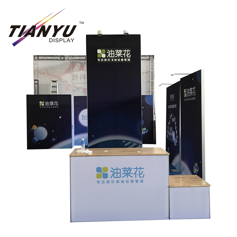 Professional Commercial Trade Show Modern Exhibition Booth Design