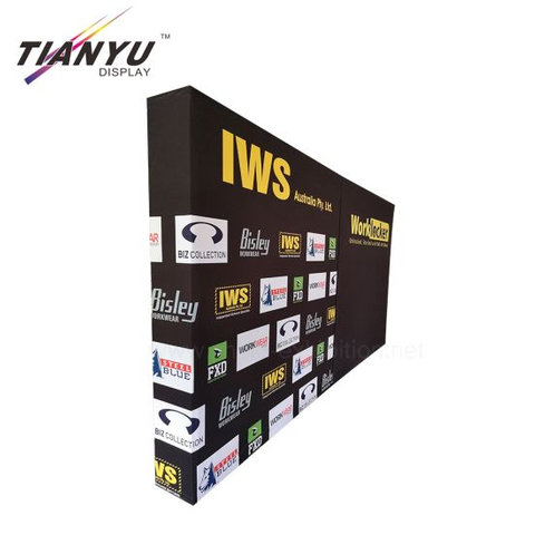 Cost Effective Graphic Mural Pop up Booths for Advertising Display