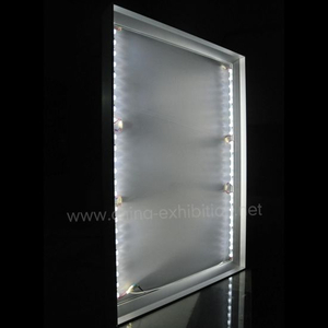 Double Sided Square Shape Board Aluminum Frame Tension Light Box Photo Frame Advertising Light Box