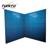 Exhibition Booth Display Design for Trade Show with Storage/Shelfves, Hooks