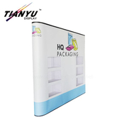 Folding Exhibition Booth PVC Backdrop Wall Magnetic Pop up Display Banner