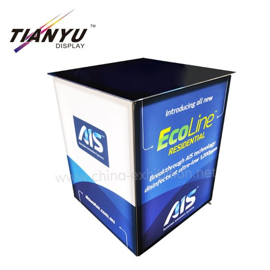 Exhibition Aluminum Light Box Profile Display Stand Portable Exhibition Stands Booth Design