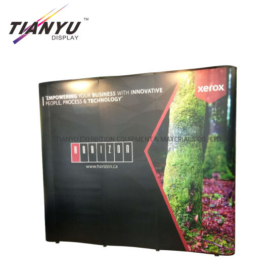 8FT Collapsible Portable Modular Trade Show Fair Banner Expo Pop up Display Exhibition Stands Design Booth