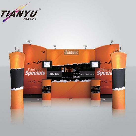 Aluminum Stand Stretch Trade Show Booth Exhibit Fabric Tension Backdrop