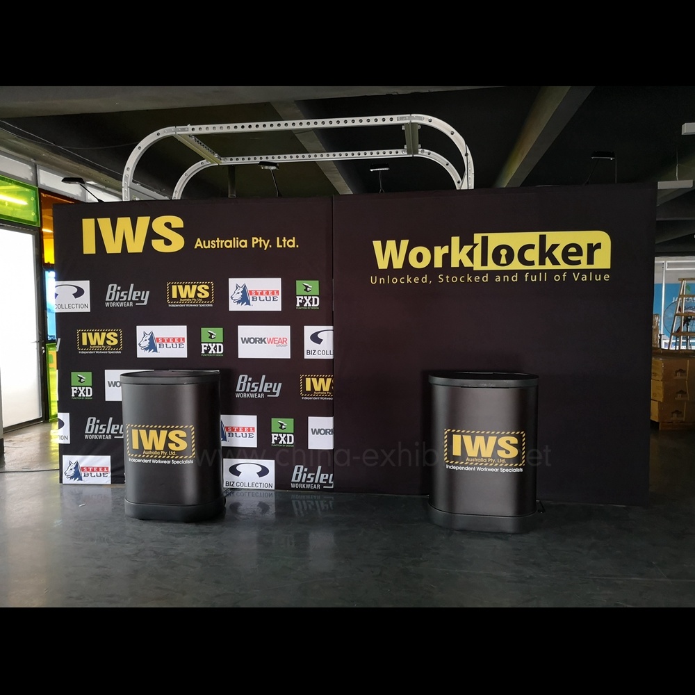 10FT Fastest Assembling Pop up Display for Trade Show Exhibits