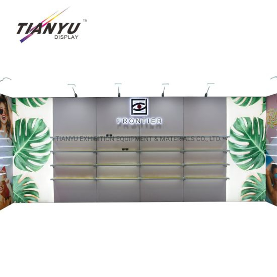 China Wholesale Outdoor Custom Design Fabric Round Backdrop Stand