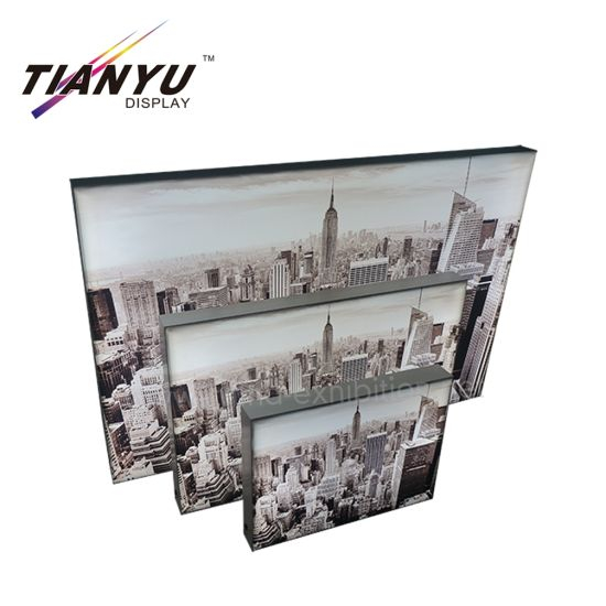 China Store Advertising LED Display Light Box Fabric Face Backlit Sign Light Boxes