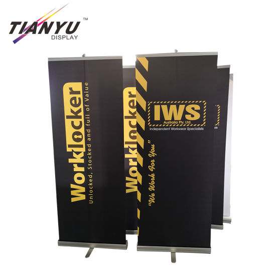 Aluminumtrade Show Backdrop Wall Display Curved Pop up Banner Stand