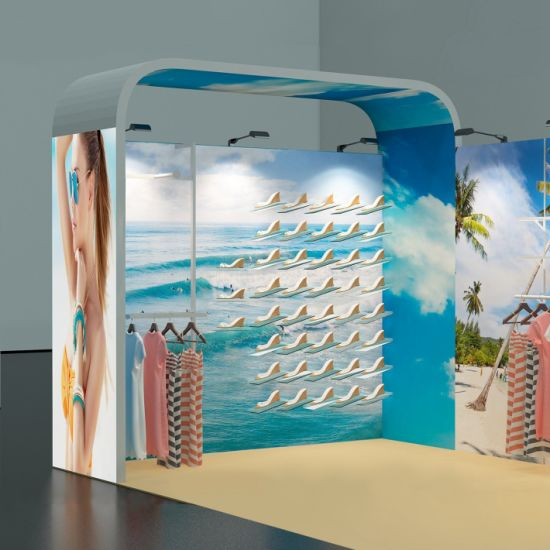 Reusable Cheap Small Tradeshow Exhibits for Booth Display