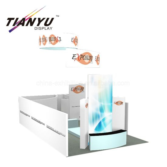 Removable Durable Customized Company Sign China Exhibition Booth Design Used Trade Show Stand